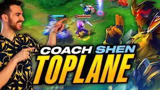 🤯 &iexcl;APRENDE a JUGAR TOP y CARRILEA a tus COMPA&Ntilde;EROS DE CLASH! COACH SHEN TOP + MACRO de CLASH