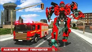 Fire Truck game - Fire Truck Real Robot Transformation - Robot Wars game