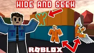 4 Player Hide and Seek in Roblox Jailbreak! *GLITCHES*