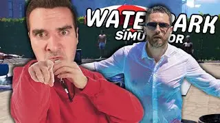 RUNNING MY OWN WATERPARK!? | Waterpark Simulator #1