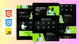 Responsive VR Website Using HTML , CSS & JavaScript
