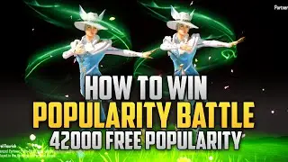 HOW TO WIN POPULARITY BATTLE | 42000 FREE POPULARITY 4.2 UPDATE BGMI