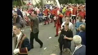 Drumreagh Young Defenders Flute Band @ Scarva Return 1998