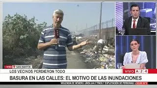 📢 ABANDONO Y BASURA EN LAS CALLES DE SAN MARTÍN: EL MOTIVO DE LAS INUNDACIONES