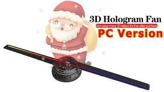 3D Hologram Fan,Hologram Projector Missyou Holographic Led Shop (PC Version) ~ Best Wonder Goods