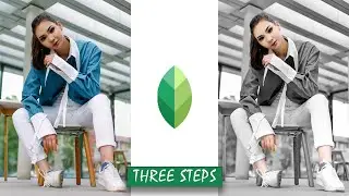 Snapseed Black & White Tone Effect Photo Editing 2021 | Simple Three Steps