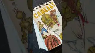 Walking dead Fan Art Carl Grimes And Michonne Drawing #sketch #short #drawing #artwork
