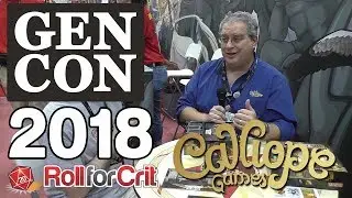 Calliope Games @ Gen Con 2018 | Interview with Bill Fogarty