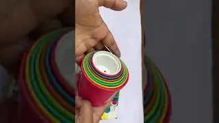 Funskool giggle stacking drums for gross motor skills #funlearning #toys #educationaltoys