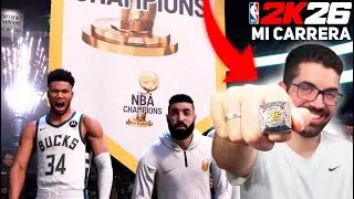 ¡RECIBO mi ANILLO de CAMPEÓN! - NBA 2K26 MI CARRERA #48 - AIRCRISS