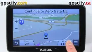 Garmin nuvi 2797LMT: Customizing Map Screen Data Fields with GPS City