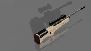 Speed Modeling Sniper Rifle