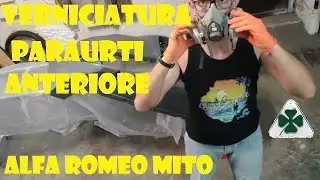 Verniciare paraurti Alfa Romeo MiTo Quadrifoglio Verde 1.4 turbo multiair 170cv