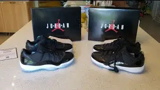 Jordan 11 Low Space Jam Real vS FaKe *Nike.com vs POIZON.com*