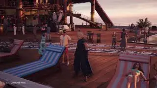 Final Fantasy VII (FF7) Rebirth Ambient Music Longplay - Shinra-8 Cruise Ship