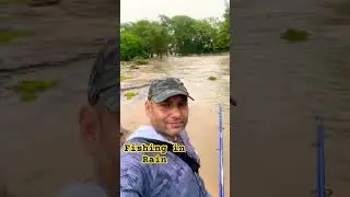 Fishing 🎣 in Rainy season #zakkfishing #shorts #fishaholic