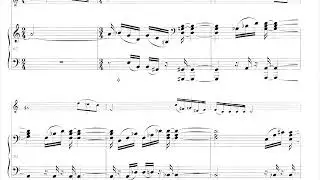 Witold Lutoslawski - Subito for Violin and Piano (1992) [Score-Video]