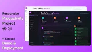 I Built a Full Productivity Dashboard App (College Project) | Done By Midnight