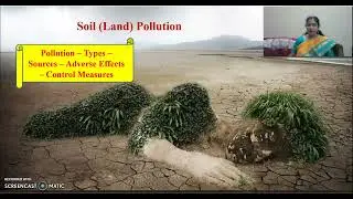 Environmental Pollution - Land, Water, Air, Light, Radio active & Solid Waste -Dr.M.Caroline Maria