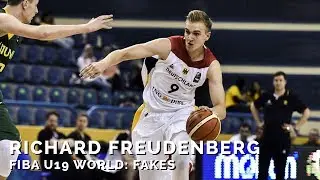 Richard Freudenberg bei der FIBA U19-Weltmeisterschaft 2017: Fakes