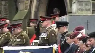 BARNSLEY CHRONICLE VIDEO REPORT -Full military funeral for brave Viking- Capt Driver 1 Royal Anglian