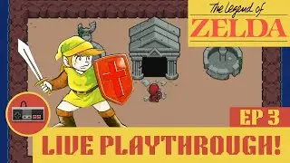 🔴 LIVE | Defeating The First EVER Zelda Game... - The Legend of Zelda (NES)