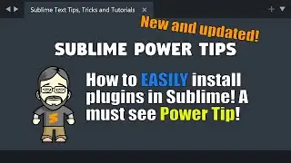 [PT05] Как ЛЕГКО установить плагины в Sublime Text