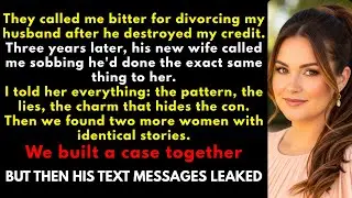 They Said I Was Bitter About the Divorce—Then My Ex's New Wife Called Me Crying And....