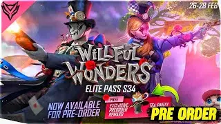 Free Fire March Elite Pass Pre Order Reward 2021 || Season 34 Elite Pass Pre Order