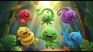 Five Little Taipans Strike Strike Strike | Fast Animal Song & Kids Rhymes
