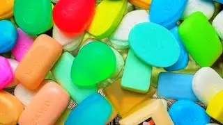 🌈 Soap boxes with foam 🌈 Lots of foam ASMR soap satisfying video 🤤 Help you sleep 💤