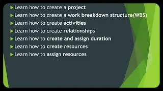 Teach yourself to use Primavera P6
