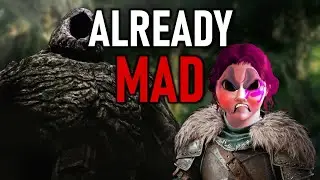 This is the FIRST BOSS??? - GF plays DS2 Blind