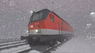 OBB 1044 025 Passenger Service at Payerbach