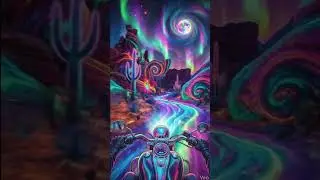 And then she was #Ai #shortpoetry #originalmusic #acidtrip #psychedelic #trippy #gently #cursed
