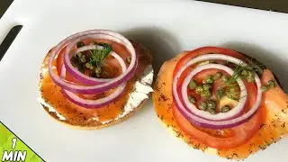 Bagel and Lox in 1 Minute