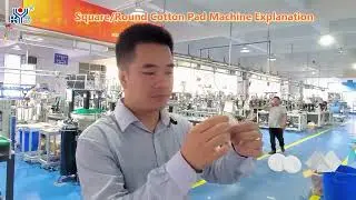 KYD Leo Explanation Video Of Square Cotton Pad Machine