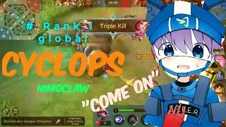Perfect play || Top global 1 cyclops by NimoClaw! Mobile lagends gameplay!!