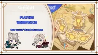 Playing WINDTRACE in Genshin Impact, except we can't break character... (we failed miserably🥲👍)