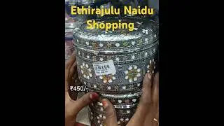 Ethirajulu Naidu Shop @ Parrys, Latest Stainless Steel Vessels, Kitchen Utensils, Home Decors