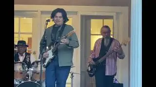 The Redmen Blues Band played their Blues live at the Native Blues Festival at the Jacobson House