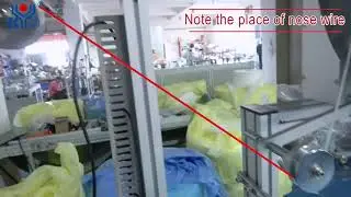 Fully Automatic Medical Sugical 1+1 Flat Face Mask Machine Commissioning steps