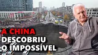 Инженеры осушили огромный кратер в Китае — то, что они обнаружили на дне, потрясло весь мир.