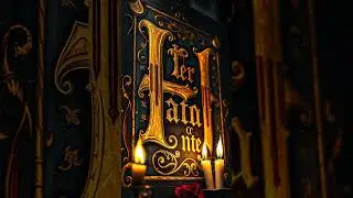 The Magic Behind Illuminated Letters, #History #IlluminatedManuscripts #MedievalArt