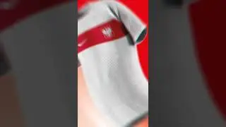 Poland home jersey concept for the world cup 2022