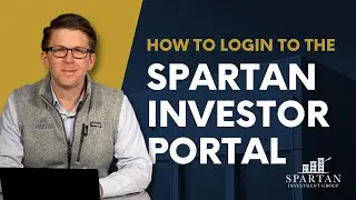 How to login to the Spartan Investor Portal