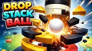 🔴 LIVE: Drop Stack Ball &ndash; How Far Can I Go?