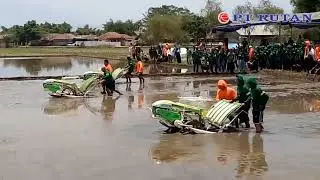 Mesin tanam padi crown indo jarwo transplanter