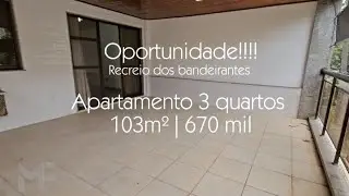 Apartamento 3 quartos - Rua Joaquim Moreira Neves - Recreio dos Bandeirantes