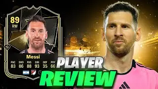 🔥 89 IF MESSI PLAYER REVIEW! 🔥 FC 25 ULTIMATE TEAM